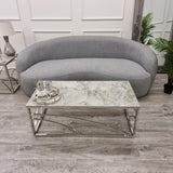 The Wave Grey Boucle Sofa