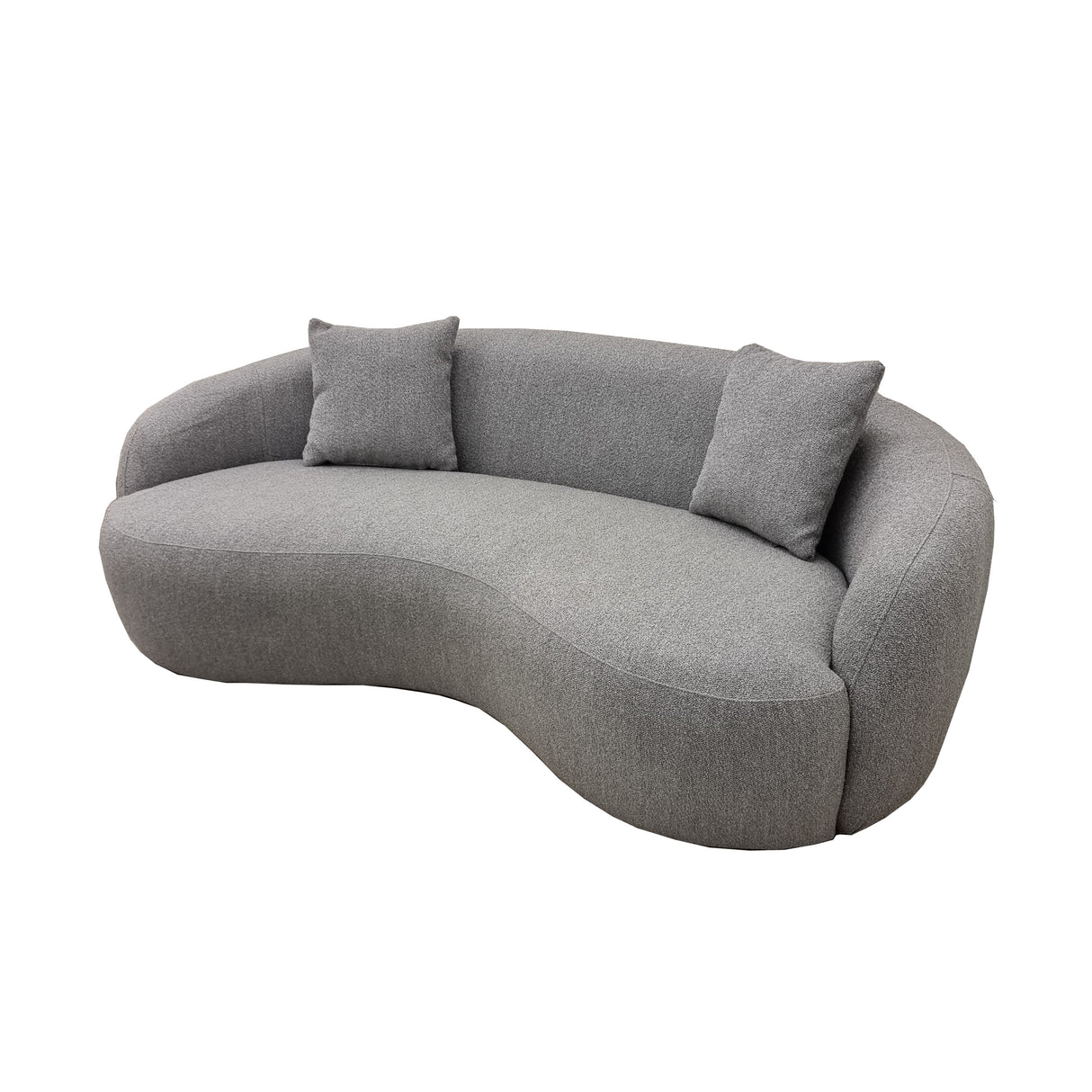 The Wave Grey Boucle Sofa