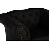 Black Chesterfield Armchair