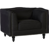 Giulia Black Accent Chair