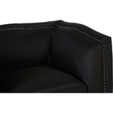 Giulia Black Accent Chair