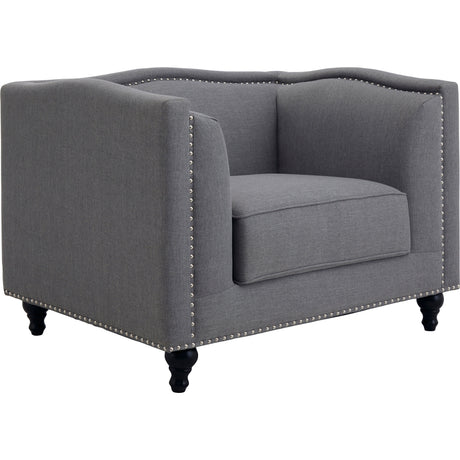 Giulia Grey Accent Chair