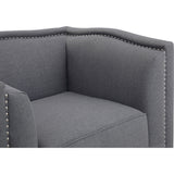 Giulia Grey Accent Chair