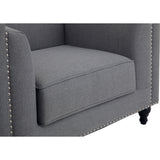 Giulia Grey Accent Chair