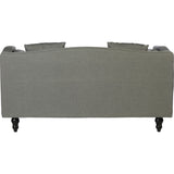 Giulia 2 Seat Grey Sofa