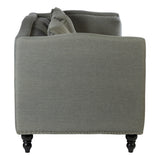 Giulia 2 Seat Grey Sofa