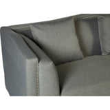 Giulia 2 Seat Grey Sofa