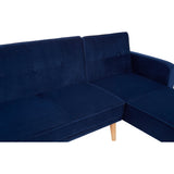 Seren 3 Seat Navy Sofa Bed