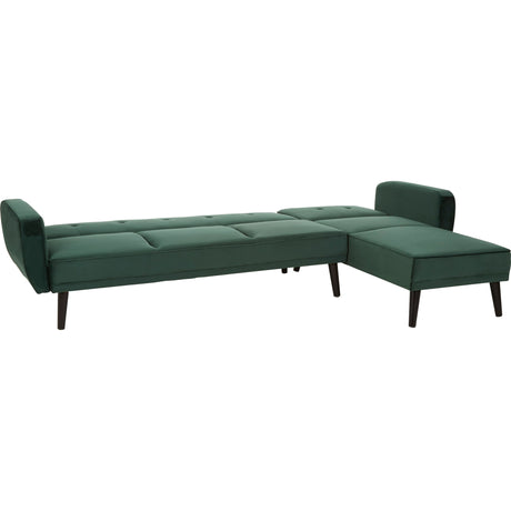 Seren 3 Seat Green Sofa Bed