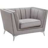 Daniela Velvet Accent Chair