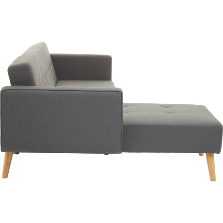 Hugo Grey Corner Sofa Bed