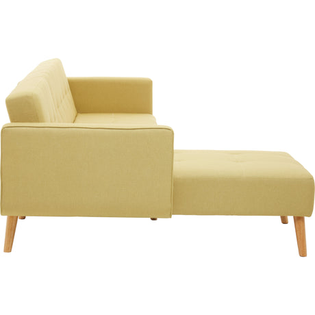 Hugo Olive Corner Sofa Bed