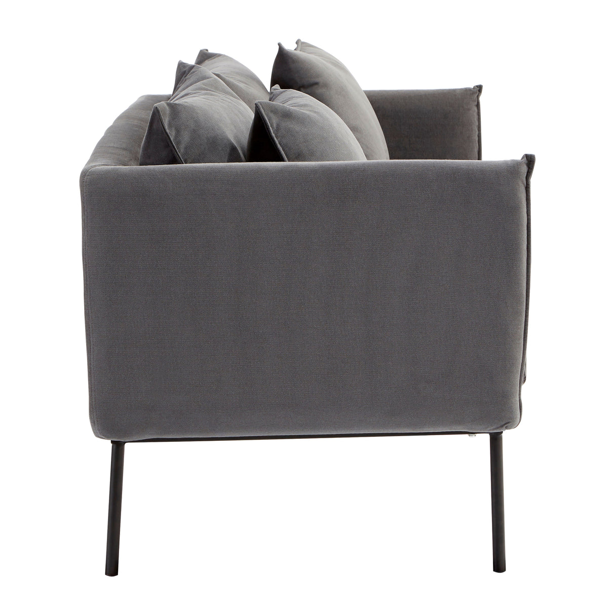 Madis 2 Seat Grey Sofa