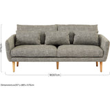 Catherine 3 Seat Sofa