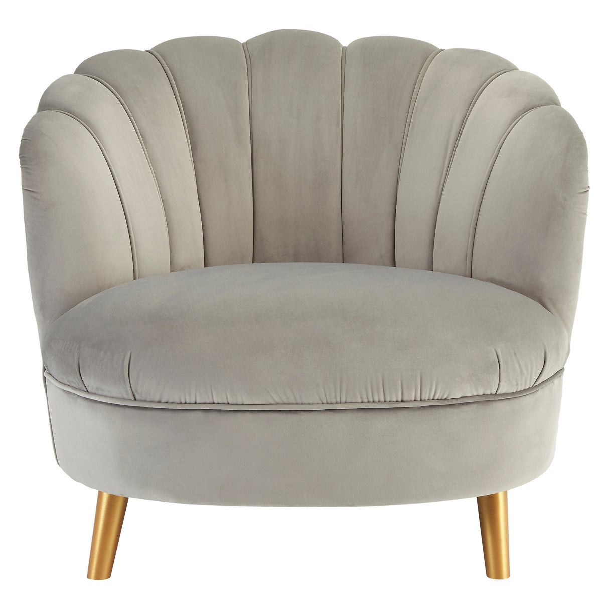 Lucia Grey Accent Chair