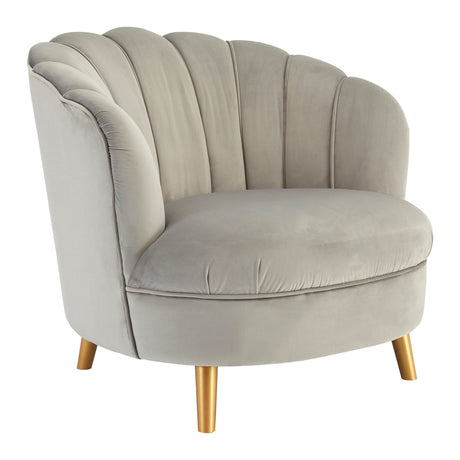 Lucia Grey Accent Chair