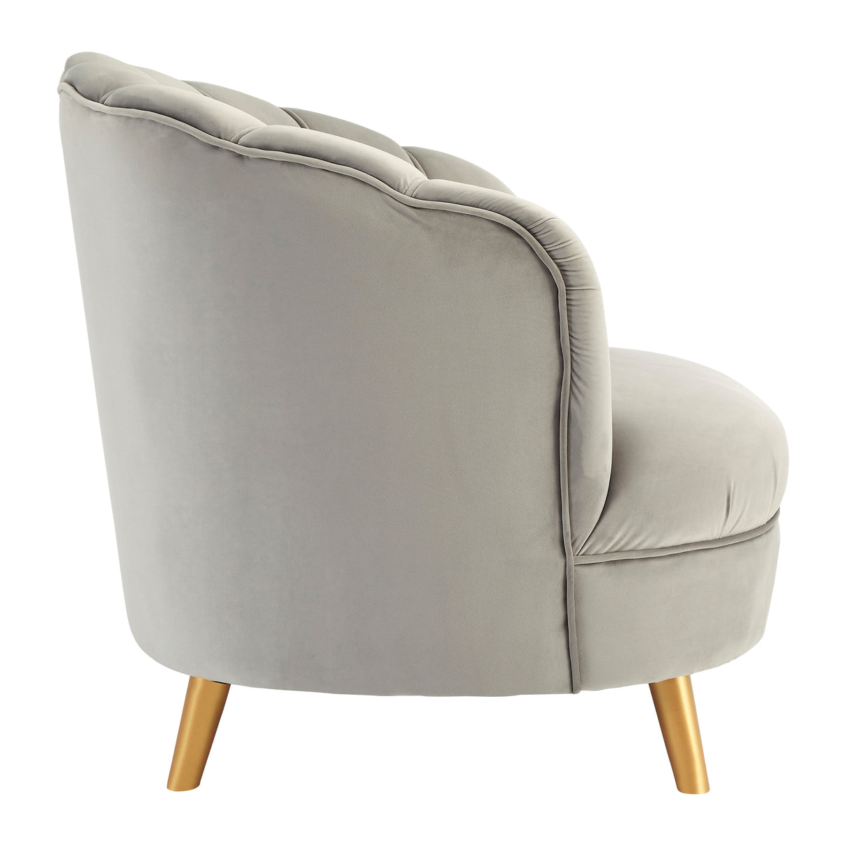 Lucia Grey Accent Chair