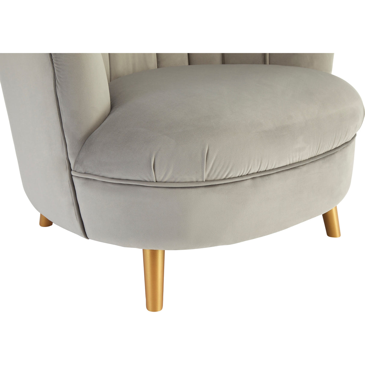 Lucia Grey Accent Chair