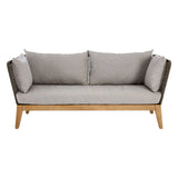 Olie 3 Seat Grey Sofa