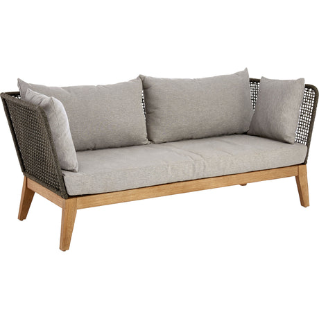 Olie 3 Seat Grey Sofa