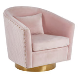 Lucy Pink Accent Chair