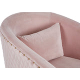 Lucy Pink Accent Chair