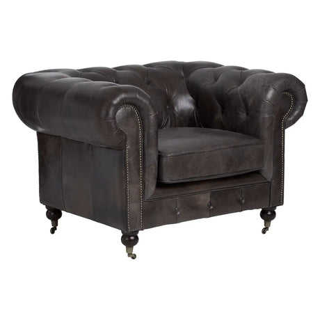 Romeo Dark Grey Armchair