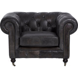 Romeo Dark Grey Armchair