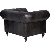 Romeo Dark Grey Armchair