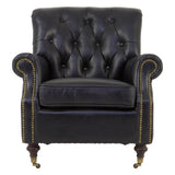 Romeo Black Armchair