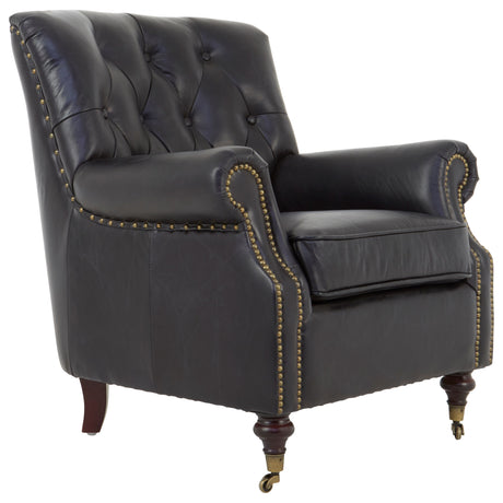 Romeo Black Armchair