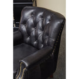 Romeo Black Armchair