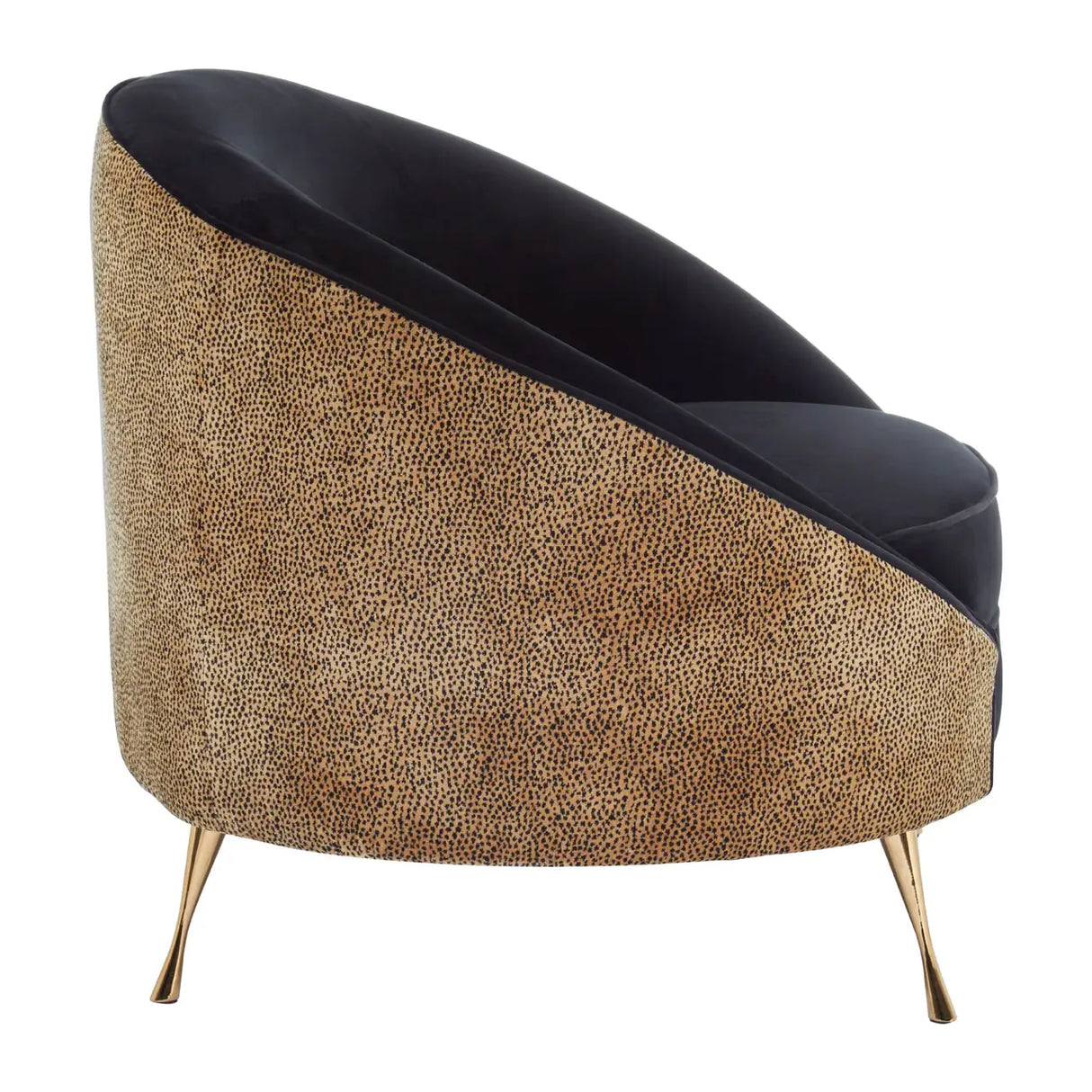 L.A. Leopard Print Accent Chair