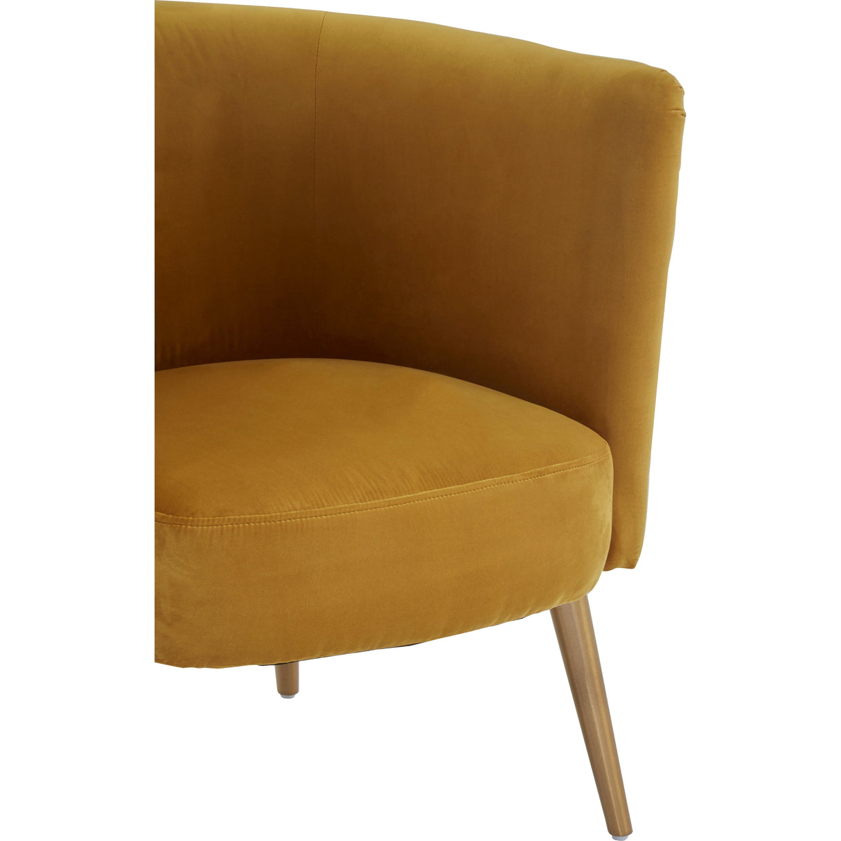 L.A. Yellow Tub Accent Chair