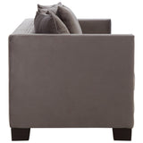 Francesca 3 Seat Grey Sofa