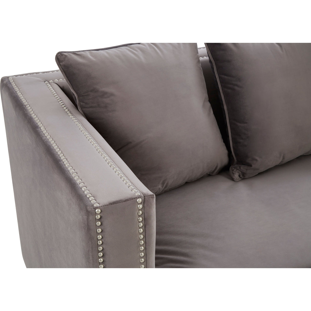 Francesca 3 Seat Grey Sofa