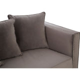 Francesca 3 Seat Grey Sofa