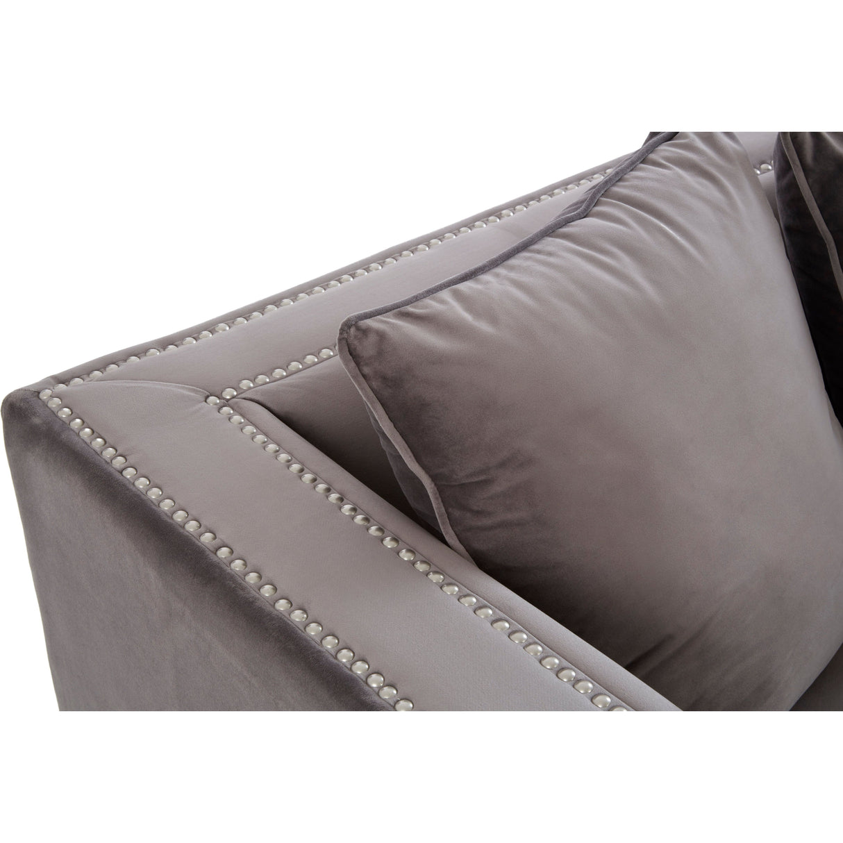 Francesca 3 Seat Grey Sofa