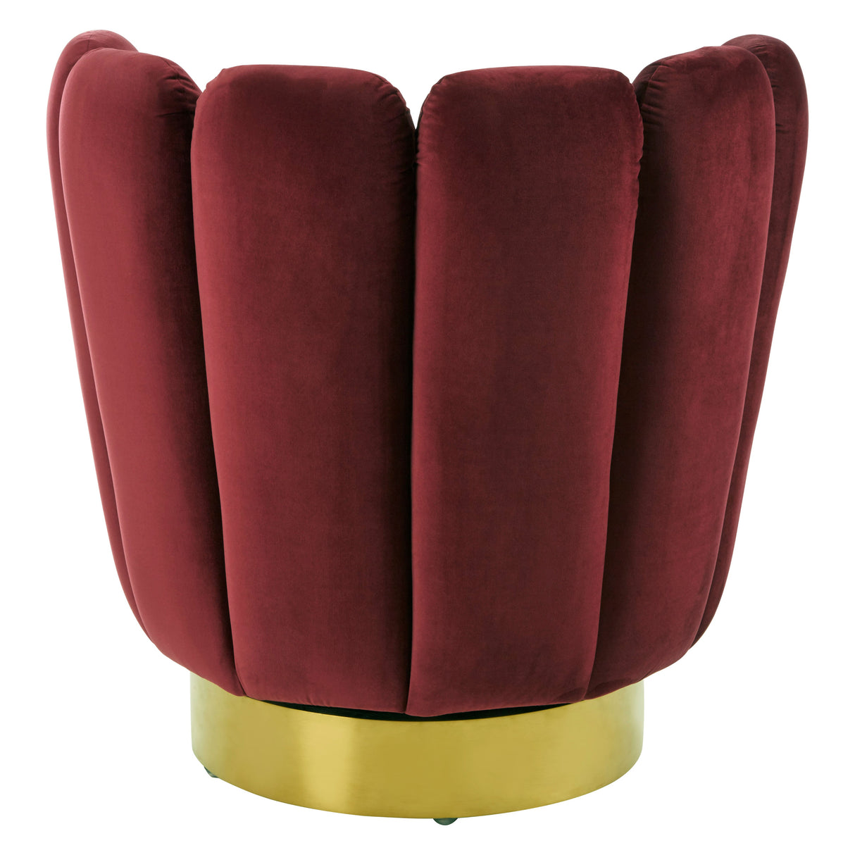 Beauty Wine Velvet Chair