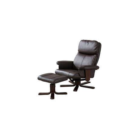 Elizabeth Bonded Leather Swivel Recliner Chair