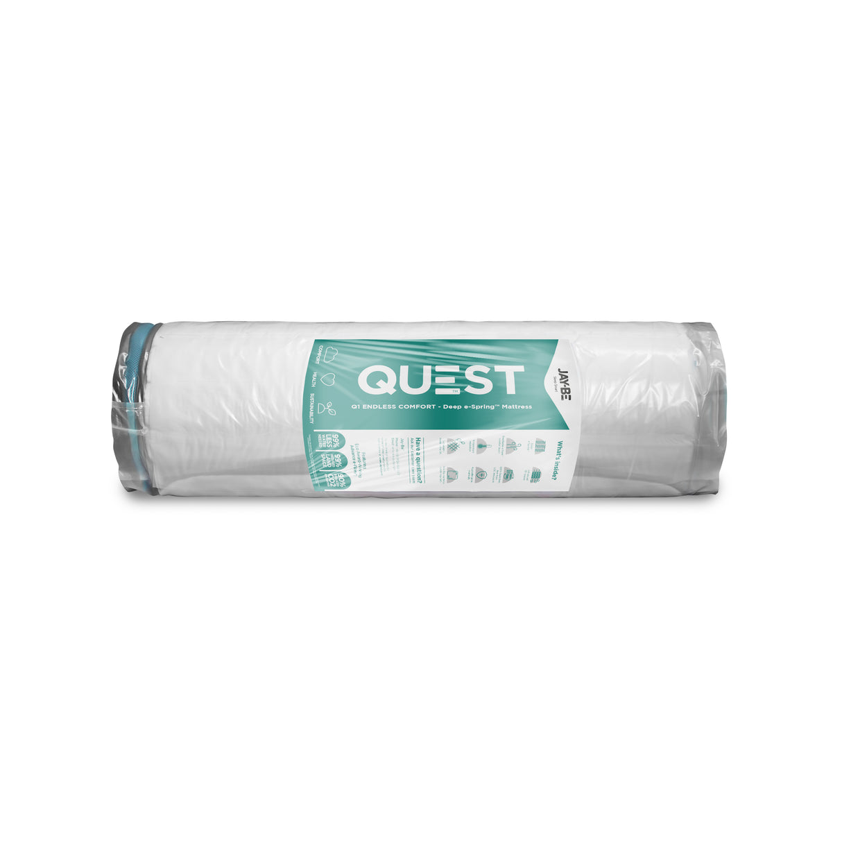 Quest Q1 Endless Comfort Deep e-Spring™ Kids Single Mattress