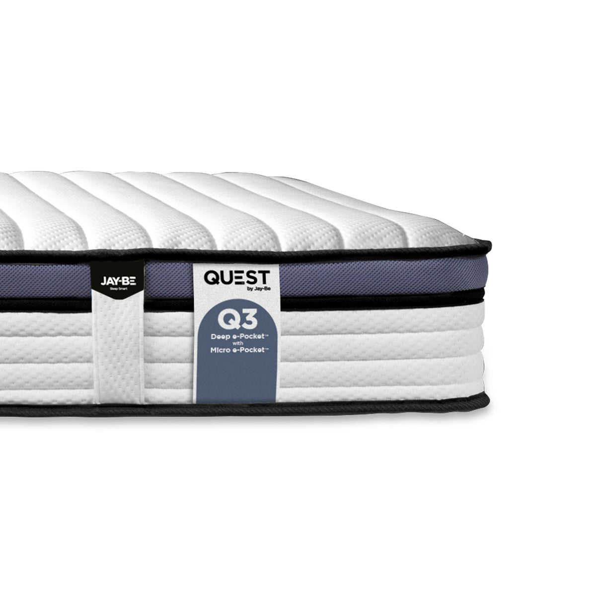 Quest Q3 Epic Comfort Deep e-Pocket™ with Micro e-Pocket Kids Mattress Single