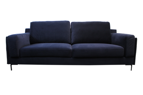 Diana 3 Seater Dark Blue Sofa