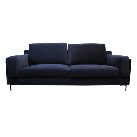 Diana 3 Seater Dark Blue Sofa