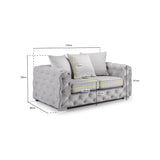 Ankara Slate 2 Seat Sofa