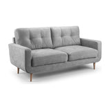 Aurora 3 Seat Grey Sofa