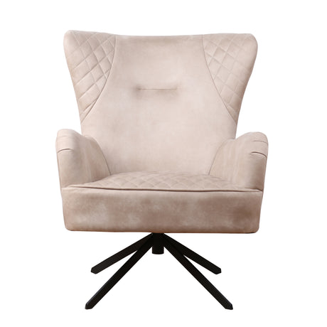 Francesca Chenille Moleskin Armchair