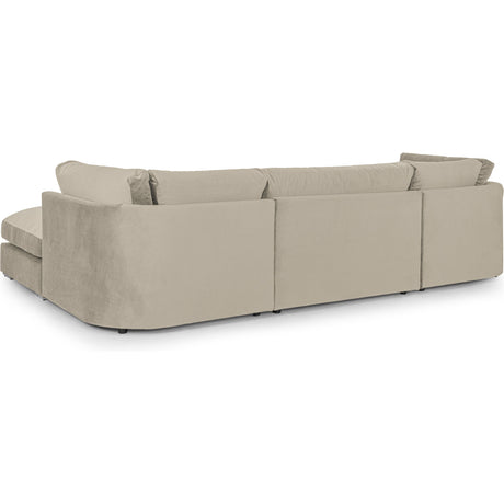 Belgravia Beige U Shape Corner Sofa