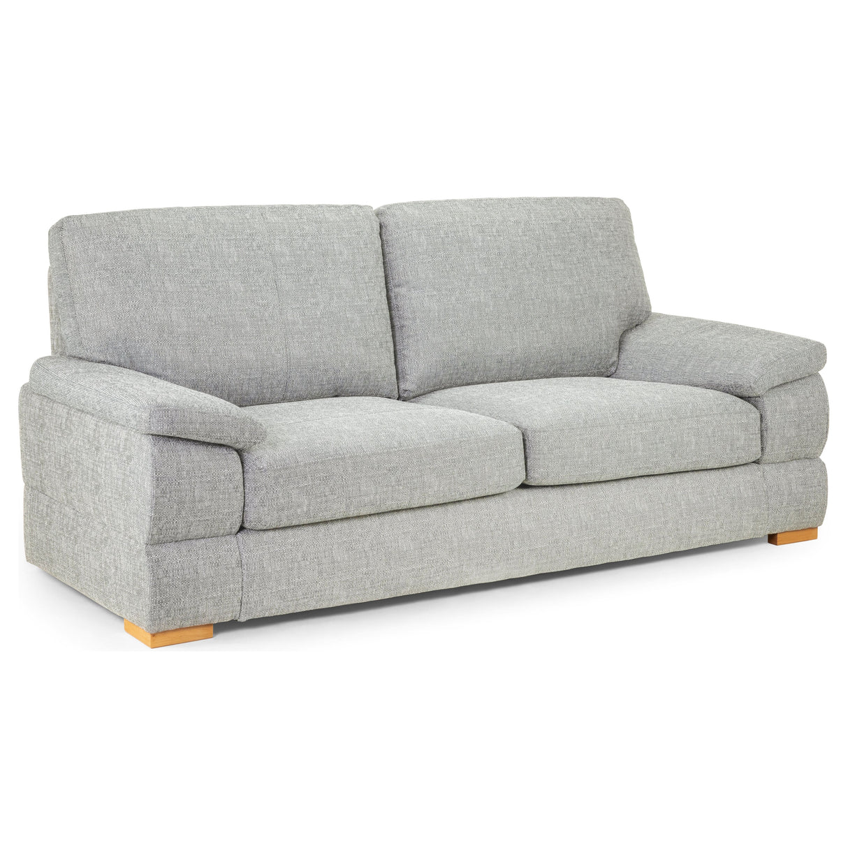 Bento Silver 3 Seat Sofa