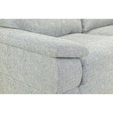 Bento Silver 3 Seat Sofa